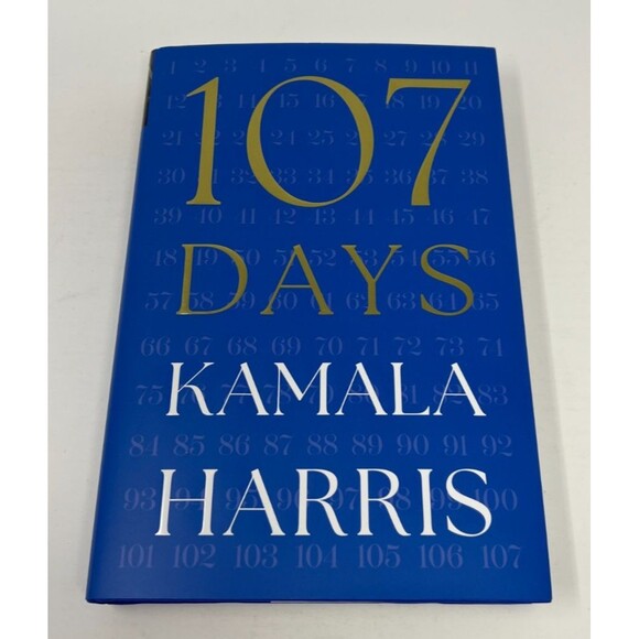 Kamala Harris SIGNED AUTOGRAPH 107 Days BOOK 1st Edition Vice President HC - Picture 1 of 9